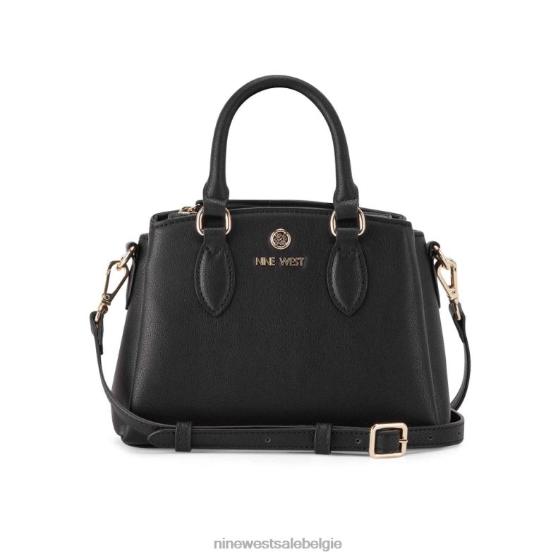 Nine West L48XT2551 zwart zenith kleine crossbodytas met drie compartimenten