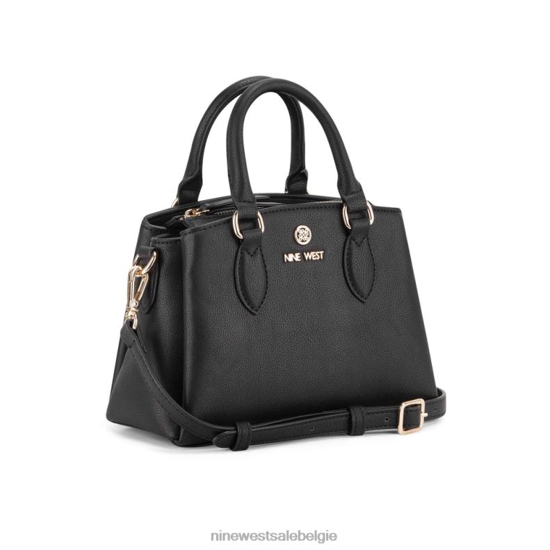 Nine West L48XT2551 zwart zenith kleine crossbodytas met drie compartimenten